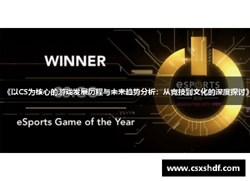 《以CS为核心的游戏发展历程与未来趋势分析:从竞技到文化的深度探讨》 《以CS为核心的游戏发展历程与未来趋势分析:从竞技到文化的深度探讨》