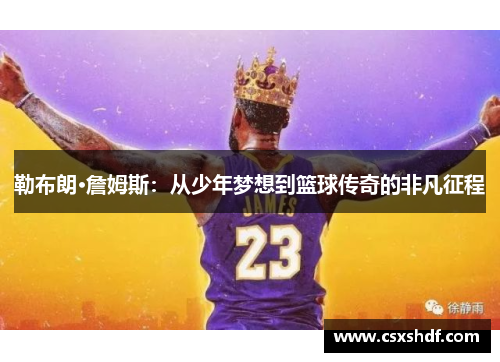 勒布朗·詹姆斯：从少年梦想到篮球传奇的非凡征程